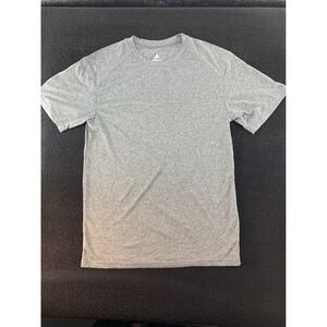 BSN SPORTS Mens Performance Apparel TShirt Gray Heather Short Sleeve‎ Size Small